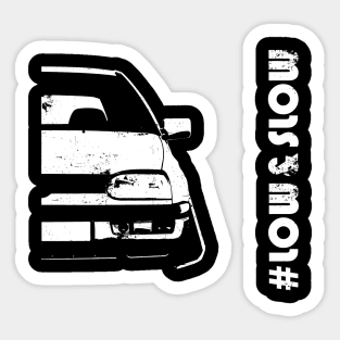 stance tuning car low and slow Sticker